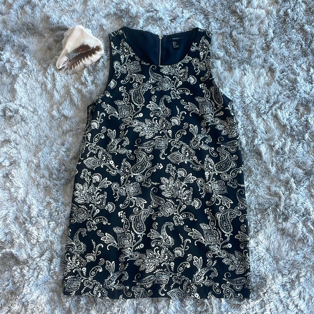 Forever 21 Paisley Shift Dress